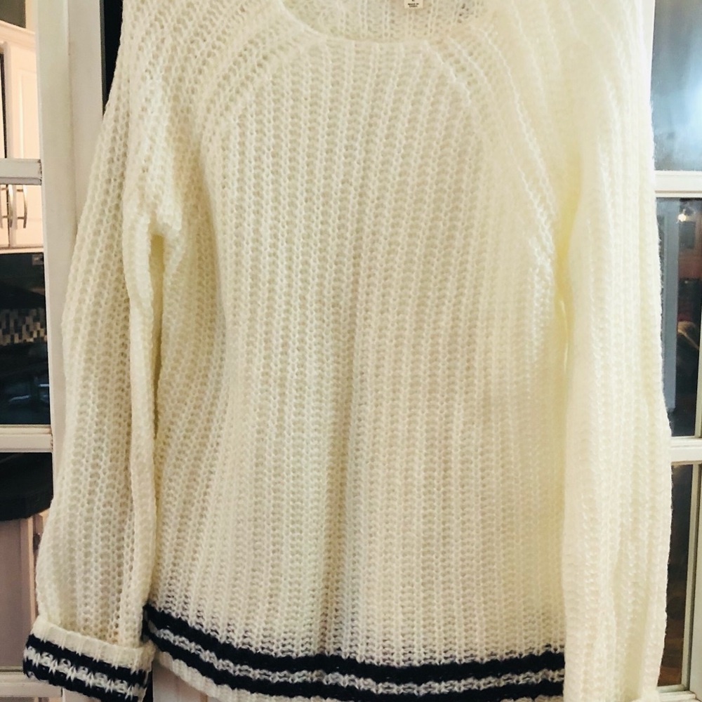 White sweater